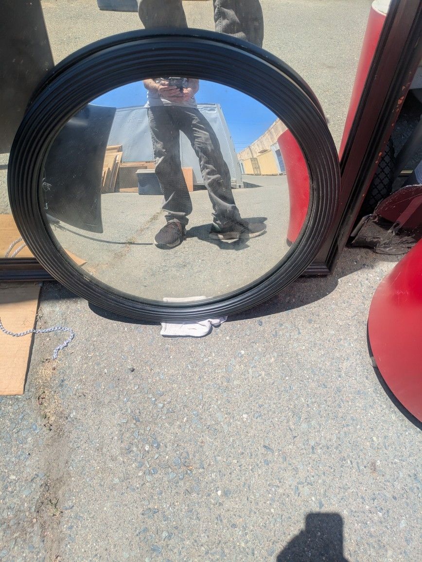 small pottery barn mirror