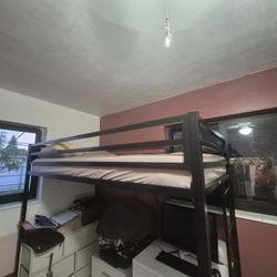 Twin Size Black Bed