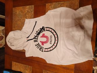 true religion sleeveless hoody size lrg