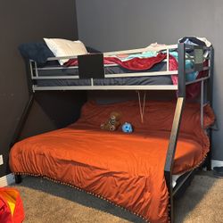 Metal Bunk Bed Twin And Full Size 