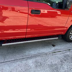 Ford F150 Running Boards Stainless 