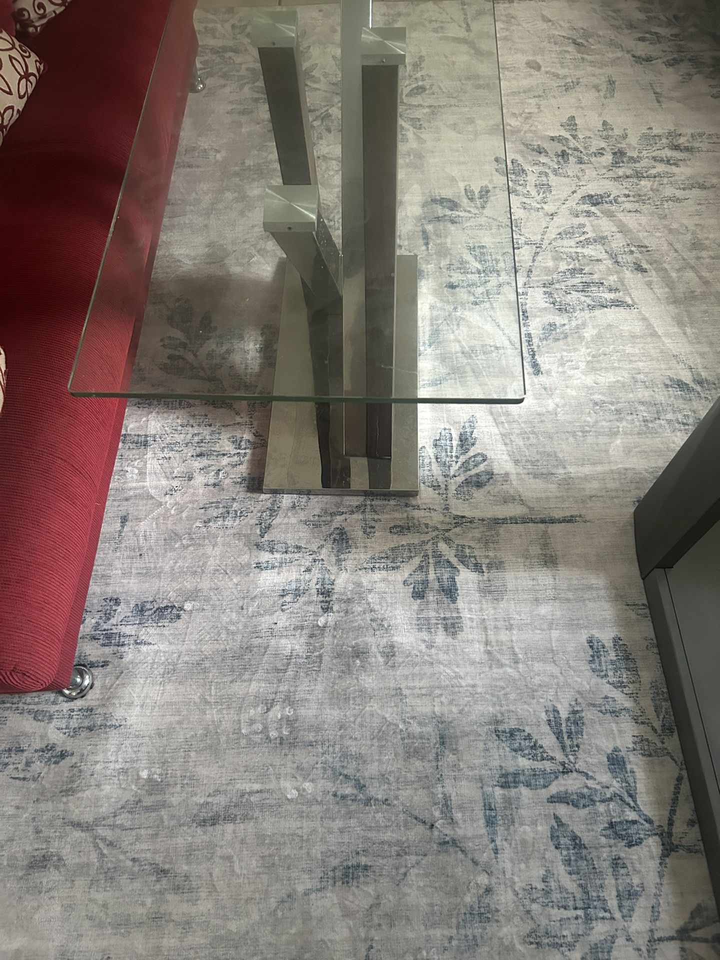 Glass Dining Table For 4 People