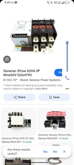 Circuit xfrsw 200A 3P