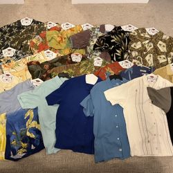 26 Men’s (preowned)  Silk TOMMY BAHAMA Button-down shirts
