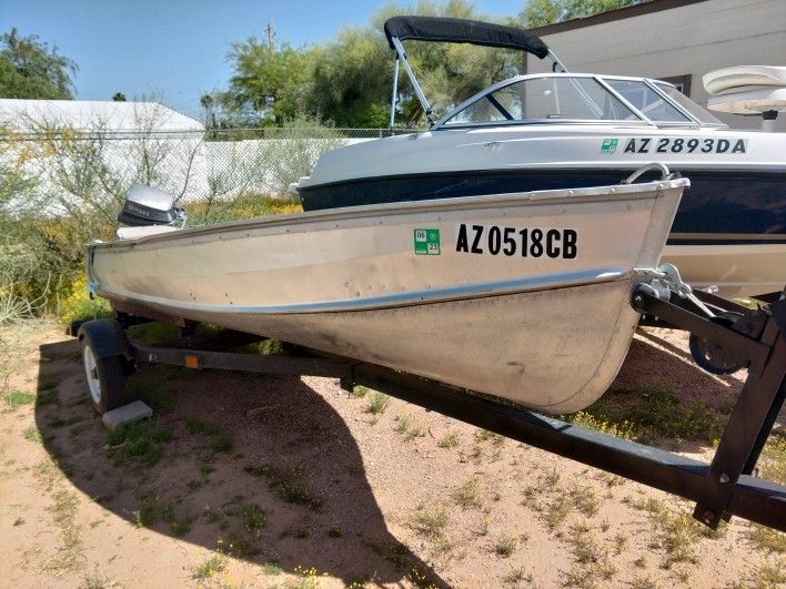 14' Aluminum Boat