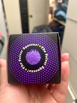 AUTHENTIC  Needoh fuzz ball purple
