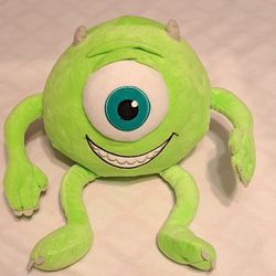 Disney Pixar Monsters Mike Wazowski Stuffed Animal Toy Kohl's Cares Green❤️😍
