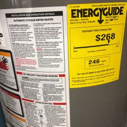 50 Gallon Water Heater For Sale (brand new) 