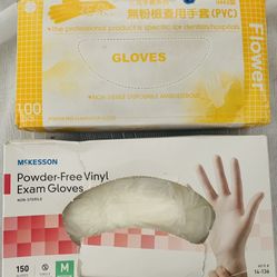 Powder Free Exam Gloves Size M 