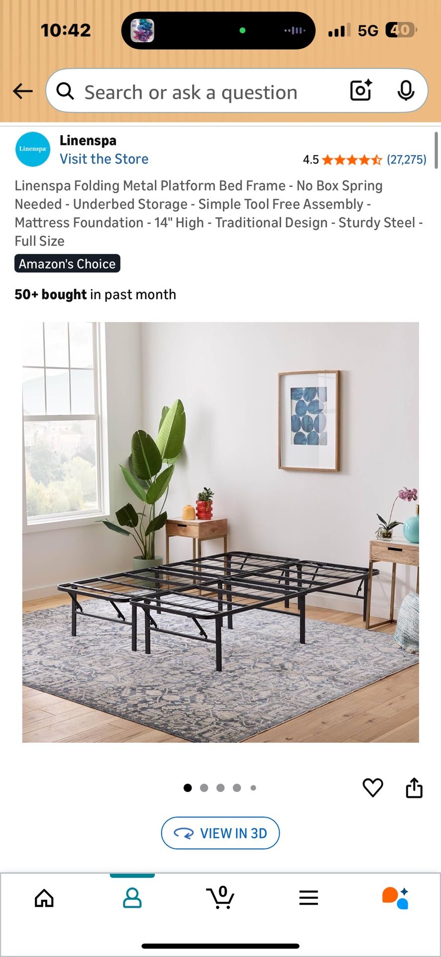 Bed Frame Full