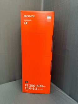 Sony 200-600 Telephoto Lens 