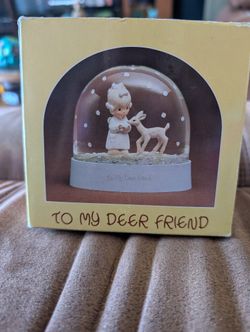 Precious Moments-To My Deer Friend Water Globe 