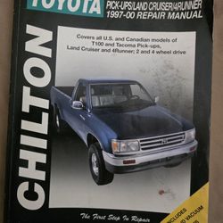 Chilton's Toyota Pick-ups/Land Cruiser/4Runner 1997-00 Repair Manual