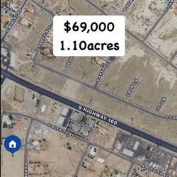 FOR SALE BY OWNER 1.10 ACRE LOT IN PAHRUMP 