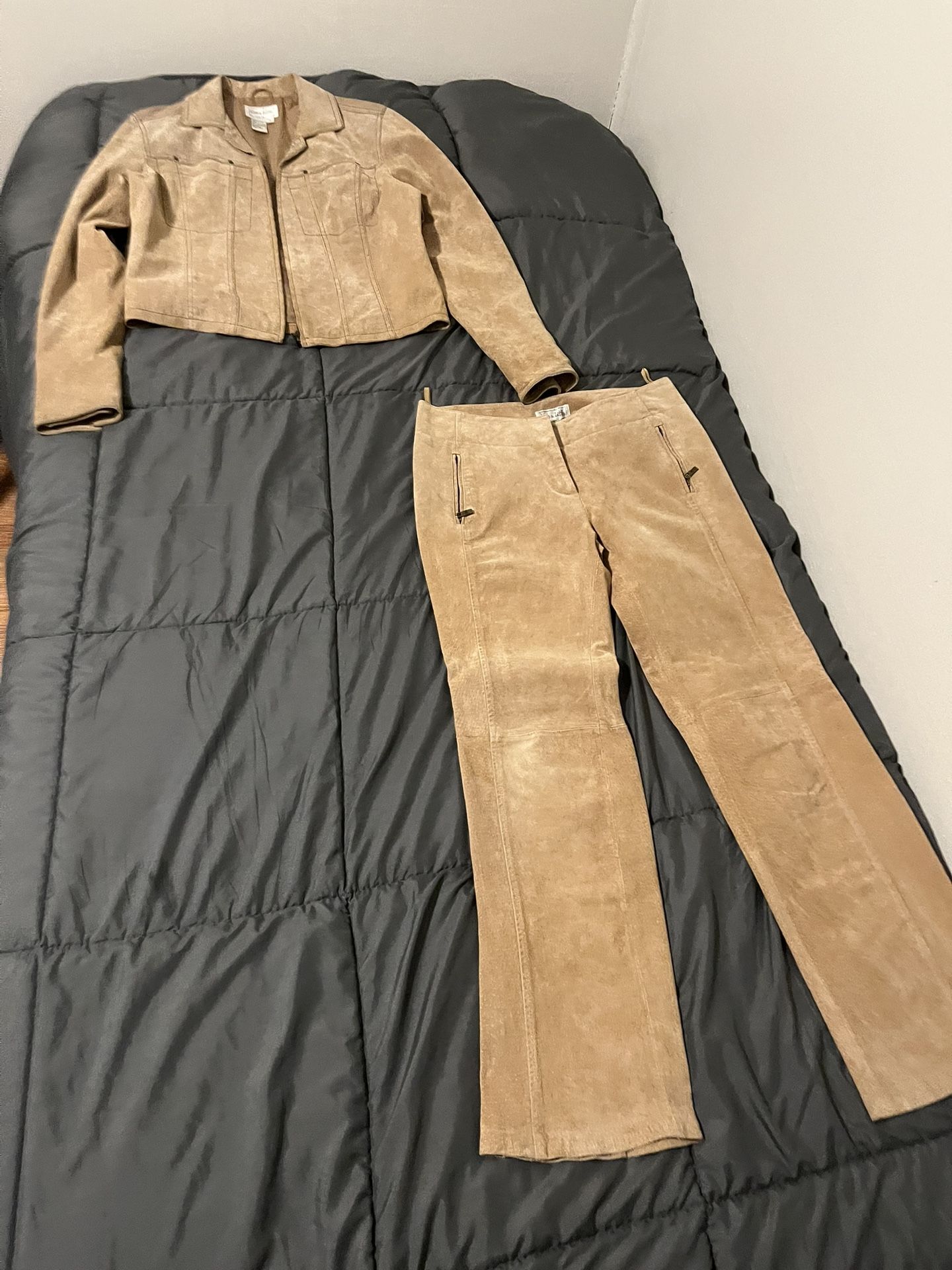 Luvs A Little Women’s Suede Suit