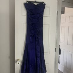 Purple Mermaid Dress