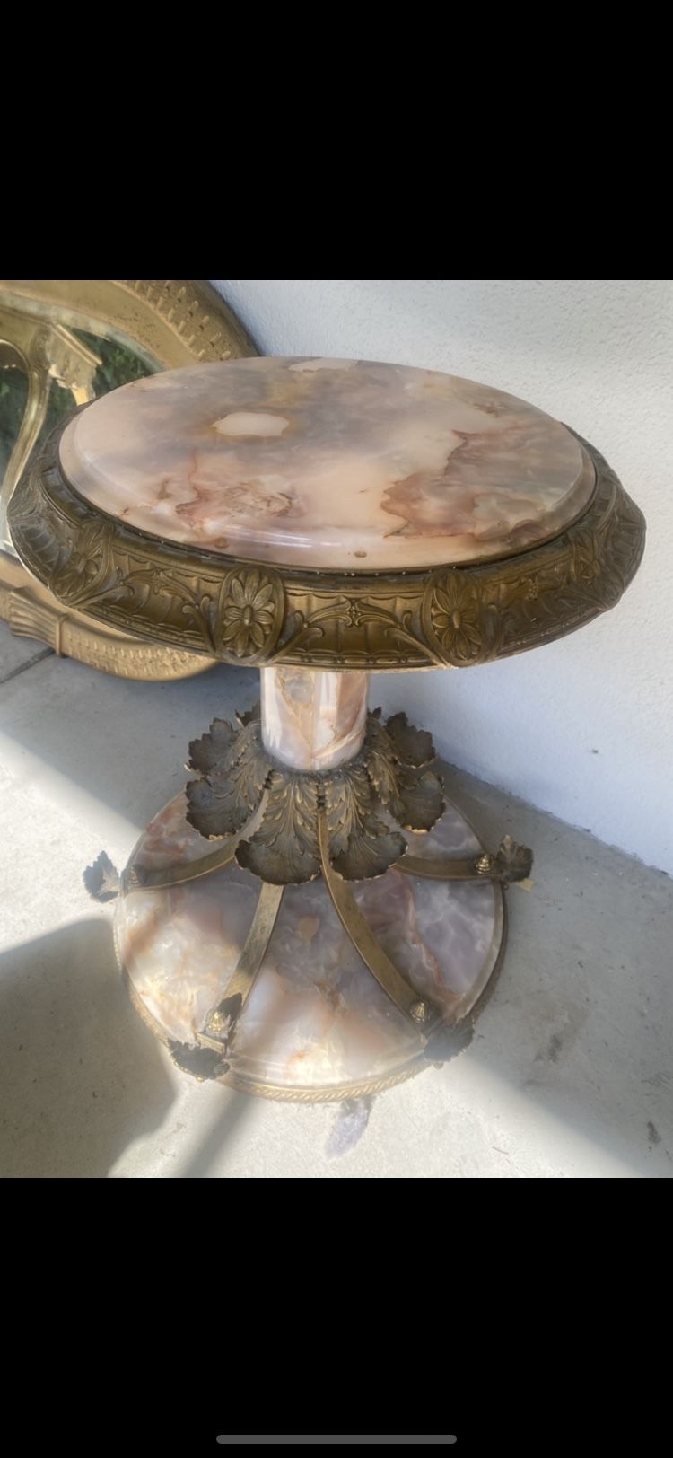 Antique Marble Table