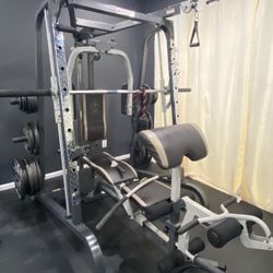 Marcy Smith Machine Rack + Accessories 