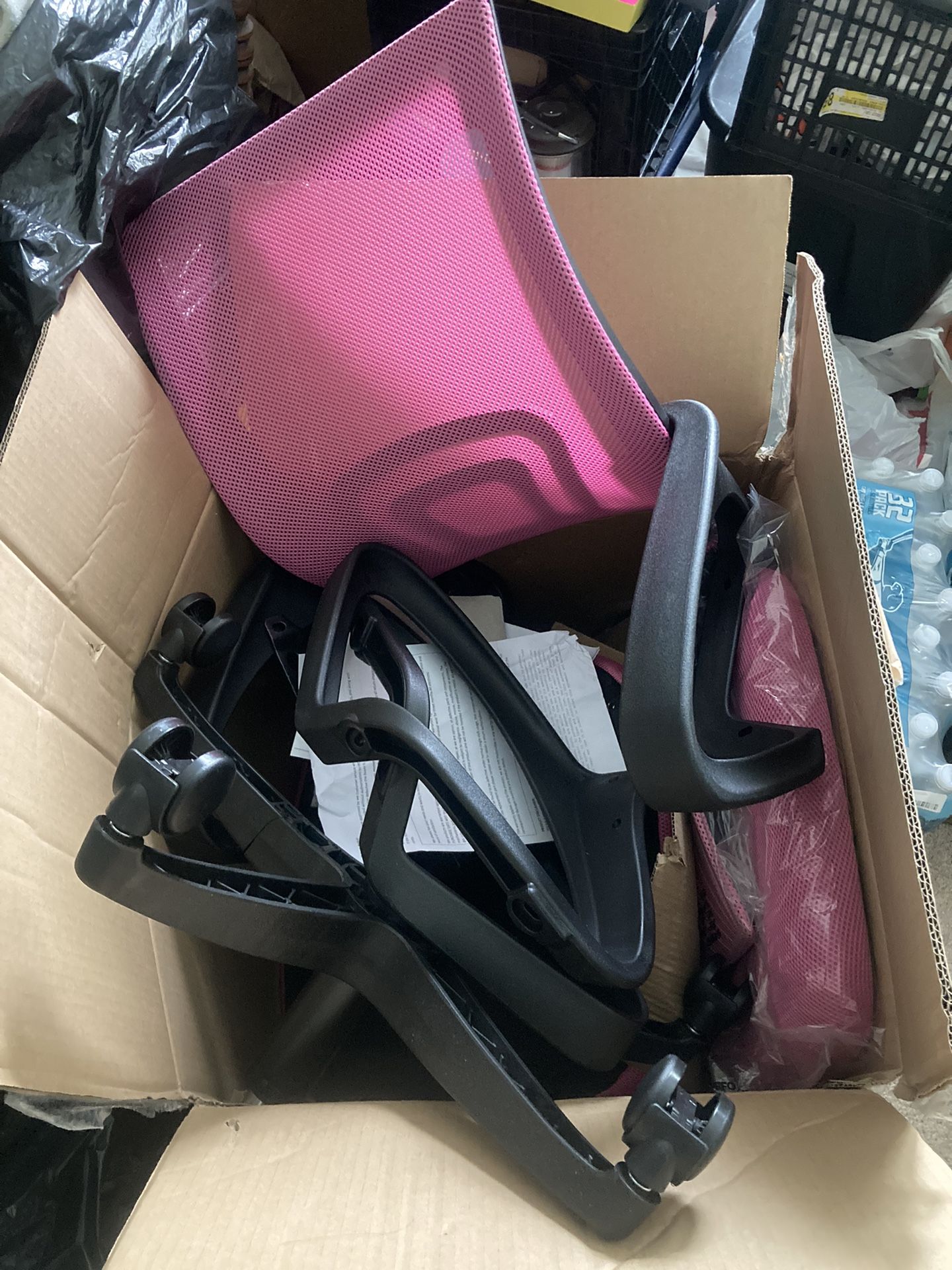 Pink Office Chair Set Of Two