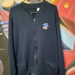 Vintage Usps Cardigan Navy Blue Size Large