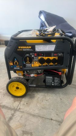Firman Generater 7500 Watts Dual Fuel