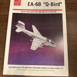 Vintage Model Airplane Kit | EA-6B Prowler “Q-Bird” | 1:72 | Hobbycraft Persian Gulf Fighters