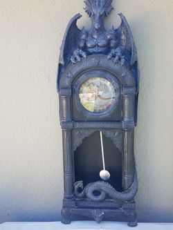 Gigantic 🐉🐉🐉🐉🐉🐉Dragon Clocks 54" x 17"