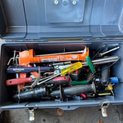 Box full of tools