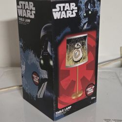Star Wars Table Lamp, Brand New!
