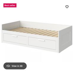 IKEA BRIMNES Twin Day Bed To King 