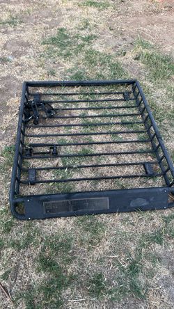 Haul master roof rack with brackets
