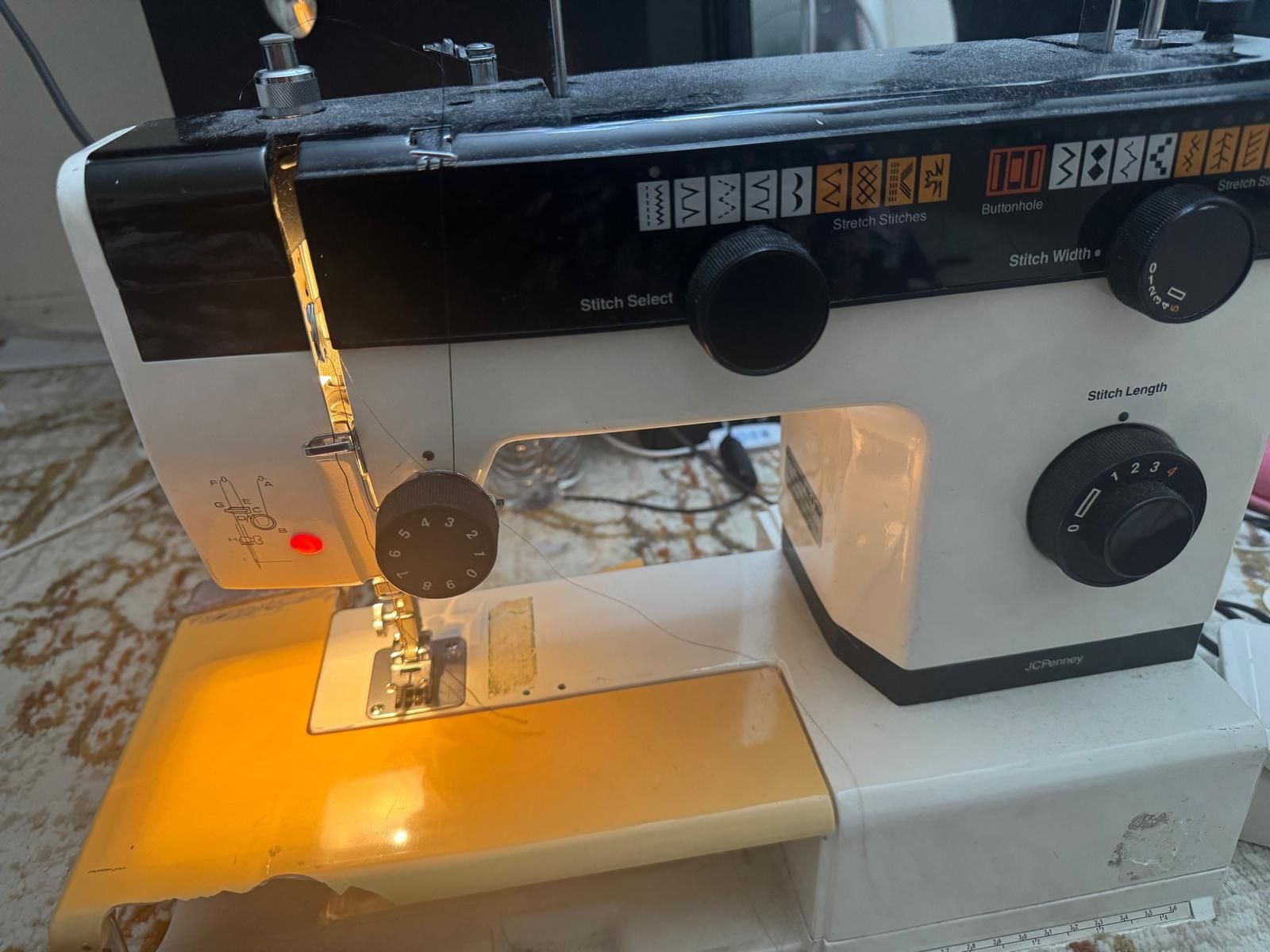 Clean Sewing Machine