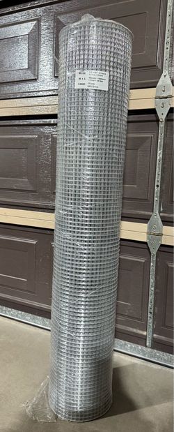 NEW Hardware Cloth 1/2 Inch 48in x 100 ft Hot  Welded Cage Mesh Rolls 21 Gauge Metal Roll Wire Fencing Poultry Netting