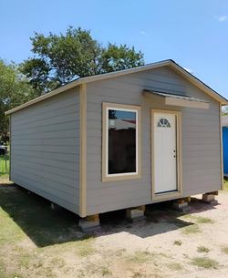 16x20 tiny gable style home /storage shell with division walls (custom to your liking !)
