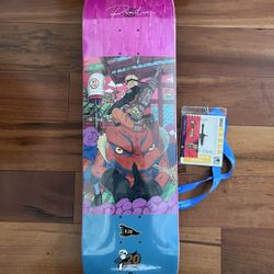Naruto X Primative X Viz Media Skateboard COMIC CON EXCLUSIVE