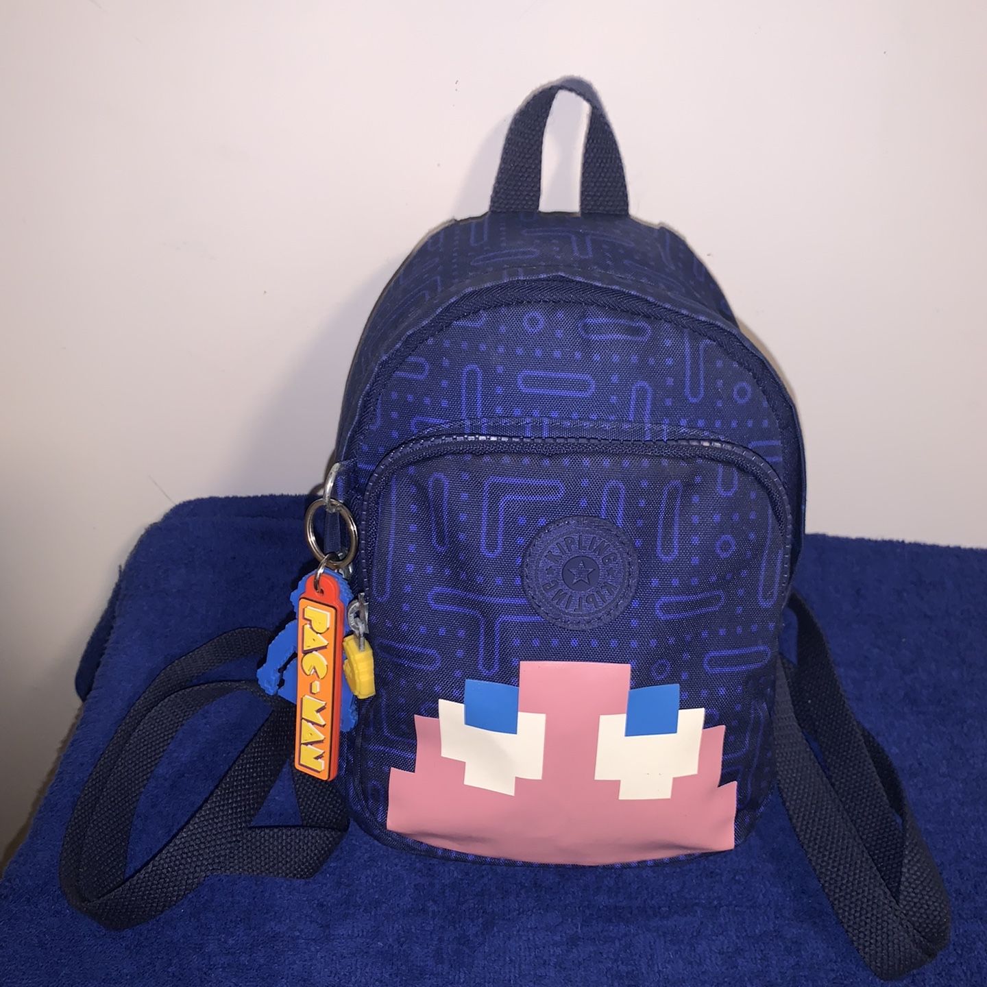 Kipling Delia Pacman Backpack Crossbody Bag used Kipling Delia Pacman Backpack Crossbody Bag used for Sale in  main image 2