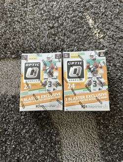 Panini Optic Football 2020 Pink Parallel Lot Of 2