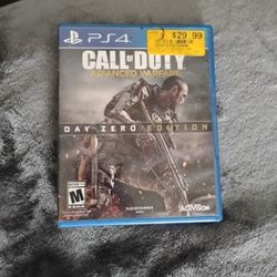 PS4 Call Of Duty Advanced Warfare 