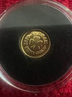 1/2 gram of ,9999 gold