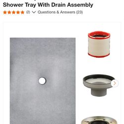 Everbuilt shower pan kit