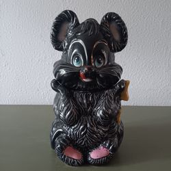 50's Era Japan Ceramic Mouse Cookie Jar