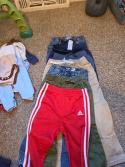 7 small boy pants size 4