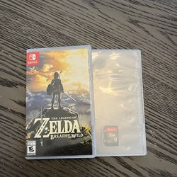 Nintendo Switch Zelda Games Breath of the Wild & Tears of the Kingdom