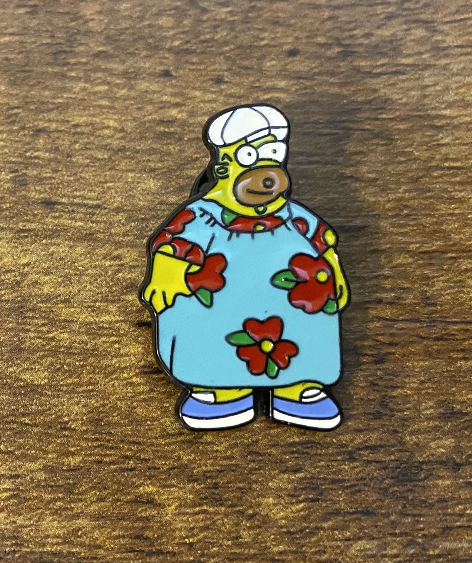 King Size Homer Simpson The Simpsons Enamel Pin Badge Button Brooch
