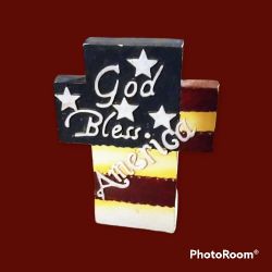 God Bless America Table Decor 