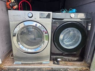 Washer and dryer
