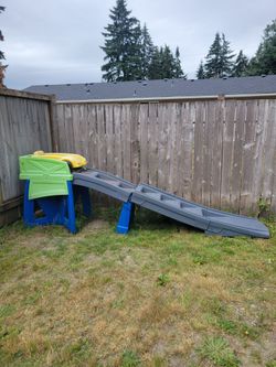 Kids roller coaster and jeep