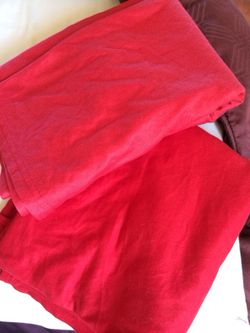 Light Red Airline Blankets
