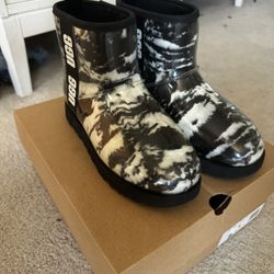 Uggs Marble White And Black