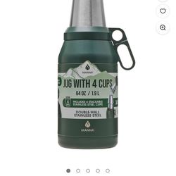 Manna Stack Jug, 64 Ounce (Green) $35